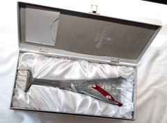 Waterford Snowflake Joy Champagne Toasting Flute First Edition New
