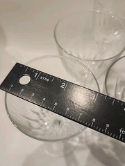 Luminarc Cristal d’Arques Durand DIAMANT Clear Set 6 7″ Wine Glases Goblets
