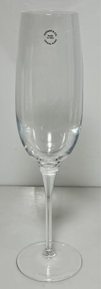 Tiffany & Co Classic Home Essentials U Shaped Bowl Champagne Flute 9 5/8″