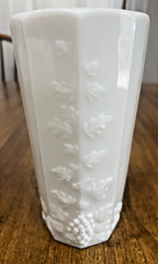 Westmoreland Paneled Grape Milk Glass Flat Iced Tea 5 3/4″ – Replacement Glass