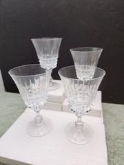 Cristal d’Arques Tuilleries Villandry 8 Ounce Water Goblets 6 1/8″ Set of 4