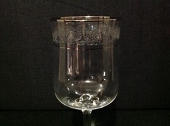 Lenox Moonspun One (1) Wine Glass USA Platinum Multiple & Much More Available