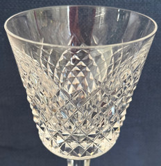 4 Waterford ALANA Wine Glasses 5 7/8″ Claret Made in Ireland Set of 4