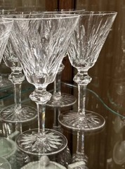 Waterford Crystal Shandon Goblet Wine Stemware Set of 2 More Avail
