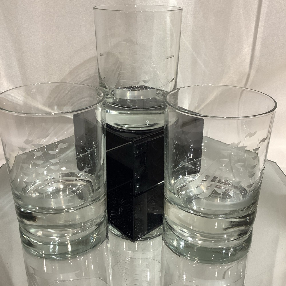 MCM Clipper Ship DOF 4.25” Tumbler – Set of 3