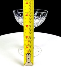 Hawkes Brilliant Cut Crystal 7330 Cornwall 2 Pc 5 1/8″ Tall Sherbets 1920-50s