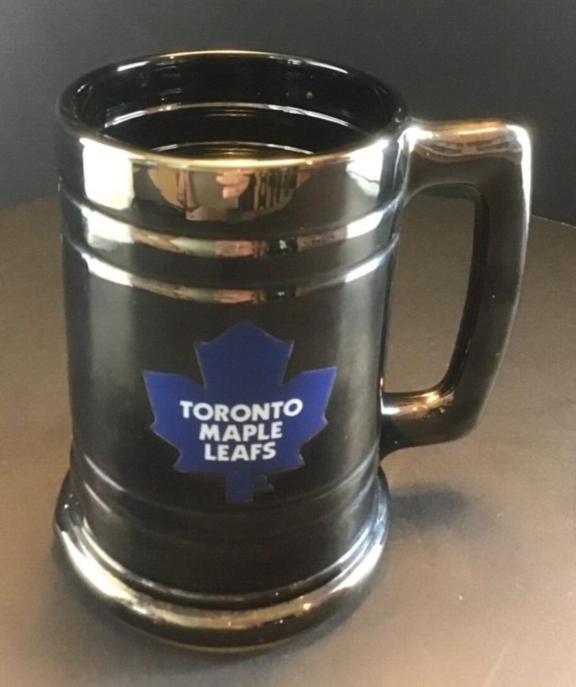 Official Licensed NHL Toronto Maple Leafs Beer Mug/ Tankard Metallic 12 fl oz