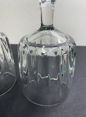 Set Of 4 Vintage Libbey Dura Tuff Clear Glass Stem Ware Winchester 8 oz 6.0”
