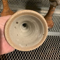 Studio Art Pottery Goblets Glazed Stoneware Handmade Set of 4 Christ Church Wine