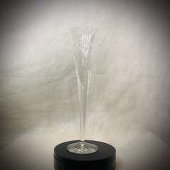 Nice WATERFORD Crystal True Love Forever Champagne Toasting Flute 7oz – 11″