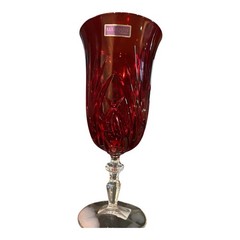 Marquis by Waterford Crystal Ruby Goblet NWT Ireland Drinkware Glass