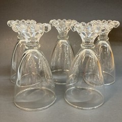 Anchor Hocking Berwick Boopie Juice Cordial Cocktail Wine Glasses Set Of 5
