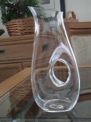 Lenox Tuscany Classics Pierced Clear Glass Pitcher 48 Oz