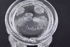 SET OF 2 JULISKA ISABELLA LARGE TUMBLER HAND-BLOWN GLASS – MINT