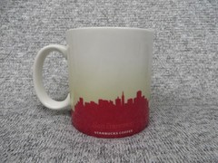 Starbucks San Francisco Mug 16oz Golden Gate Bridge Skyline Collectible 2011 Cup