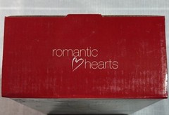 Romantic Hearts Champagne Flutes Glass Set Handpainted Wedding/Valentine’s Day