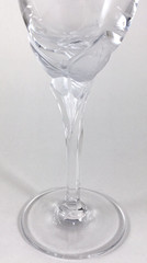 Cristal de Sevres Crystal Butterfly Goblet 6 Available HM Hanae Mori 7.5″ France