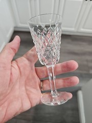 Waterford Crystal Sherry Glass «Alana» 5 1/8 in Beautiful Set Of 10. Stamped.