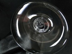 Baccarat Capri, Optic, No Trim: Claret Wine (s), 6″ Tall