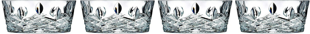 Markham Double Old Fashion Set of 4, 11 Oz, Clear