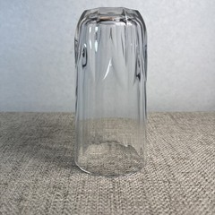 Vintage Paşabahçe Ribbed High Ball Glasses 1980’s Crystal Bar Ware Set Of 6