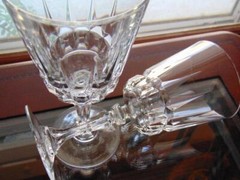Cristal D’Arques Durand CHANTELLE Crystal Water Glass Set of 2