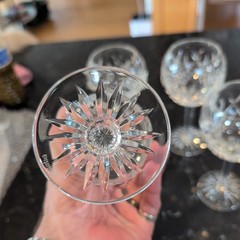 Waterford Crystal Pallas Balloon Wine Water Goblets 7-7/8″ -Set of 4