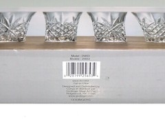 GODINGER SHANNON CRYSTAL DUBLIN (25653) VODKA SHOOTERS – SET OF 6 – NEW