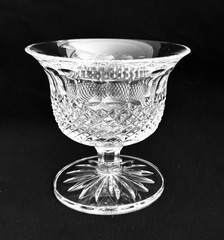 WATERFORD Colleen FOOTED BOWL 4″ Tall Crystal