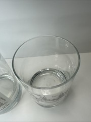 Vintage The New Yorker Drinking Glasses Set Of 3 Cartoon Dog Drawing Whisky Glas