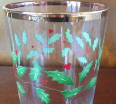 Lenox Holiday Dimension Holly Tree Gold Trim 16 oz 6 ¼” Flat Tumbler(s)