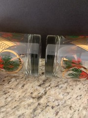 4 Vintage Custom Deco Inc Double Old Fashion Christmas French Horn Bow in Box