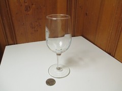 Tennessee Central Railway Museum Nashville Souvenir 6oz Wine Glass Etched Logo