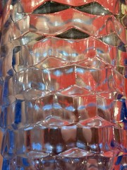 Indiana Glass Whitehall Colony Ice Blue Cubist 6” Footed Tumblers 5pc Ex Cond