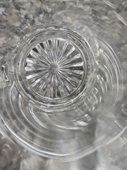 Pair of Vintage Libbey Heavy Thick Clear Glasses Beer Tankards Mugs 24 oz