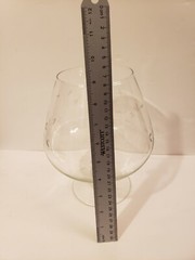 Princess House Punch Bowl Brandy Snifter Style Heritage Pattern Glass 9 in