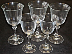 Royal Bavarian Pattern RBV1 Set Of 3 Water Goblets 2 Wine Glasses