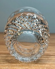 Set of 2 Vintage Waterford Crystal Old Fashioned Glasses, Colleen Pattern