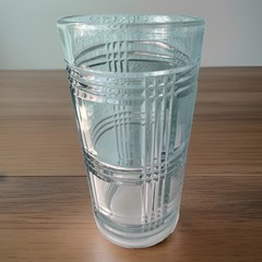 Anchor Hocking – ABERDEEN – 16 0z Flat Tumbler Clear Glasses 6 1/8″ – LOT OF 4