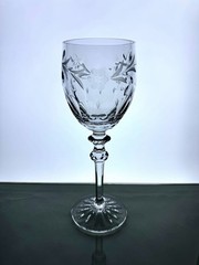 Rogaska Country Garden – Water Goblets 8 3/4”, Set of 4