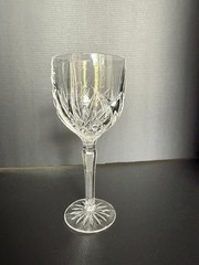 Waterford Kinsale Crystal Wine Glasses Set of 5 (4 1 Larger) Ireland