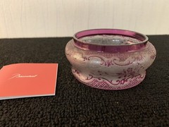 Acid Etched Amethyst Crystal Baccarat Box Base