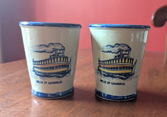 Louisville Stoneware Belle of Louisville Mint Julep Cup Lot of 2