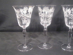 Morgantown Mayfair Water Goblets Set of 5