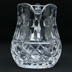 Waterford Ireland Crystal Thumb Print 6 3/4″ High WATER PITCHER – Sticker