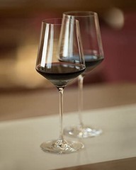 Red Wine Glasses Set of 4, Premium Crystal Wine 4 Count (Pack of 1) Red 15oz