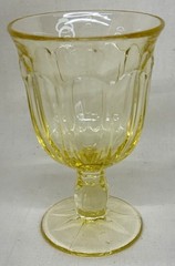 7 NWT Noritake Provincial Yellow Wine Glasses 4 5/8″ Japan