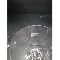 Swedish Astrid Lobed Stem Champagne Glasses, Set of 2, Vintage Sherbet Glassware