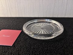 Baccarat Crystal Bottle Coaster D: 13.5 Cm
