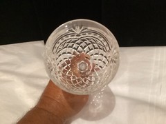 RARE PAIR OF AUTHENTIC SIGNED WATERFORD ARTISAN COLLECTION WATER GOBLETS NO RES
